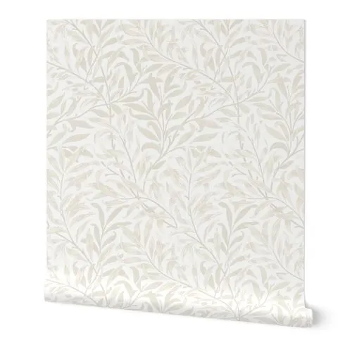 WILLOW BOUGH IN PALE IVORY - WILLIAM MORRIS Wallpaper